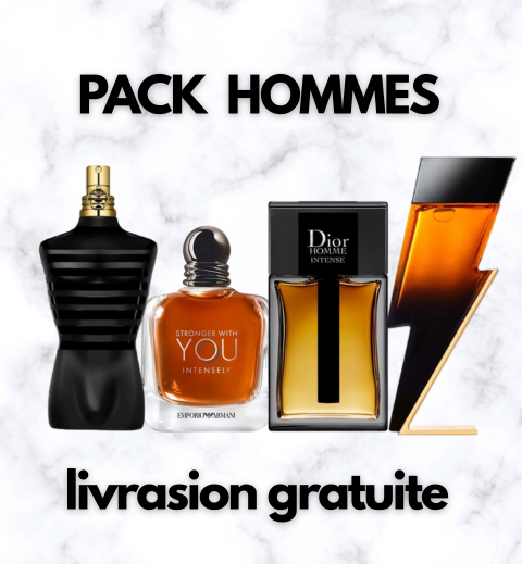 PACK HOMMES DECANTE